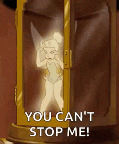Tinker Bell Trapped GIF