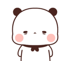 Tired Cute Sticker