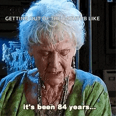 Titanic Old Lady GIF