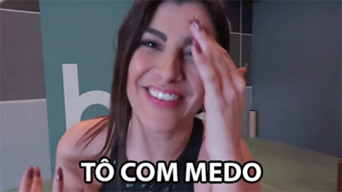 To Com Medo Im Scared GIF