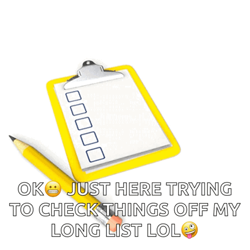 To Do List Check List GIF