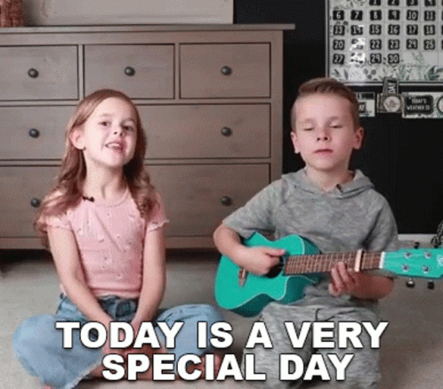 Today Is A Very Special Day Claire Crosby GIF