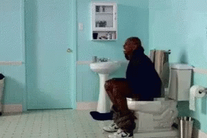 Toilet Poop GIF