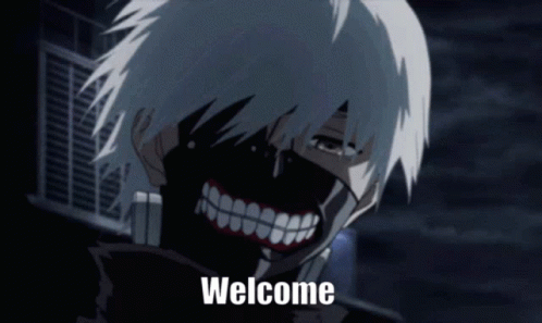 Tokyo Ghoul Anime Welcome GIF