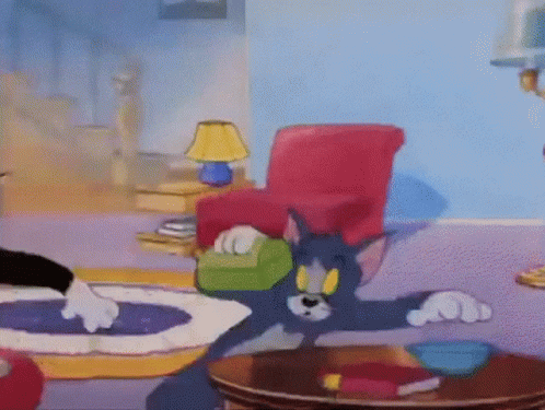 Tom And Jerry Looking For GIF