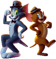 Tom Y Jerry Sticker