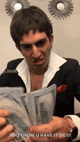 Tony Montana GIF