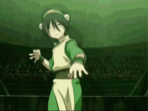 Toph Fight GIF