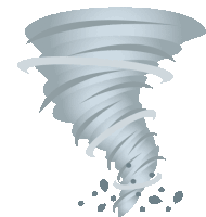 Tornado Nature Sticker