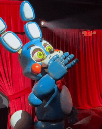 Toy Bonnie Blow Kiss GIF