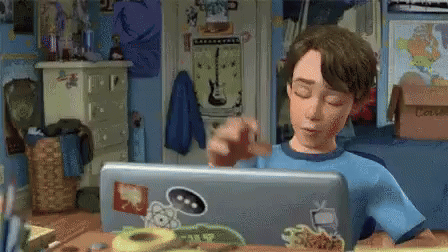 Toy Story Log Off GIF