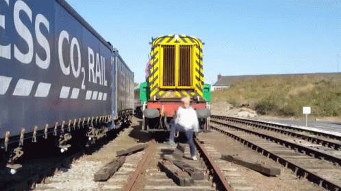 Train Funny GIF