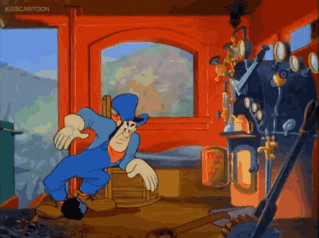 Train Shovel GIF