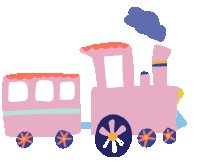 Train Wheels Sticker
