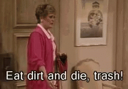 Trash Golden Girls GIF