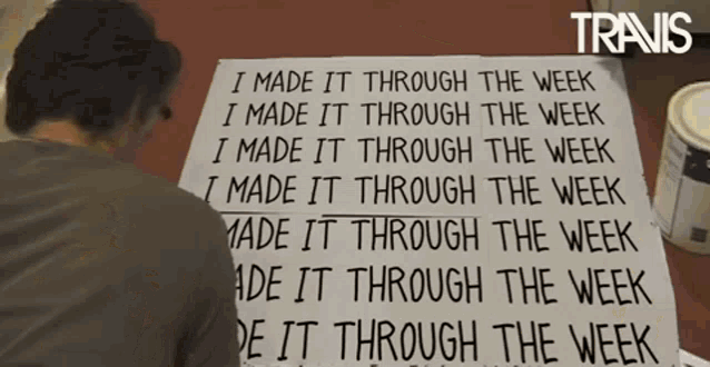 Travis Fran Healy GIF