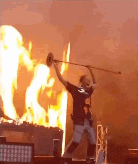Travis Scott Fire GIF