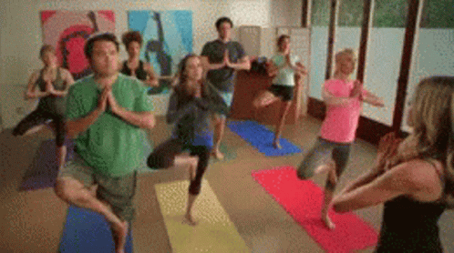 Tree Yoga GIF