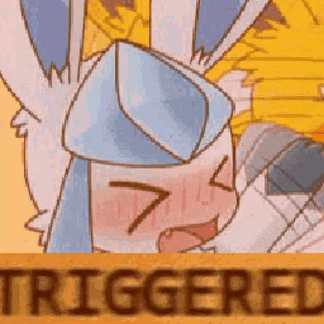 Triggered Eevee GIF