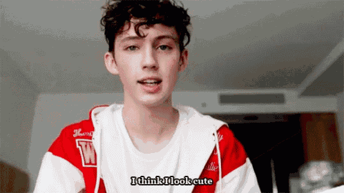 Troye Sivan I Think I Look Cure GIF