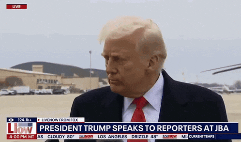 Trump Mad GIF