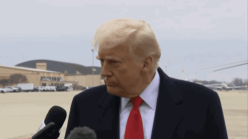 Trump Microphone Donald Trump Microphone GIF