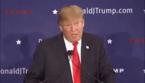 Trump Speaking GIF