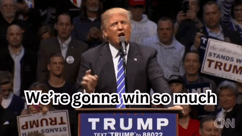 Trump Winning GIF
