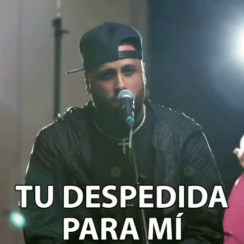 Tu Despedida Para Mi Fue Dura Nicky Jam GIF
