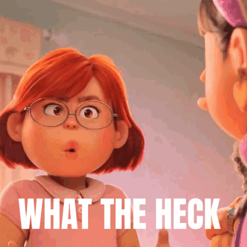 Turning Red What The Heck GIF