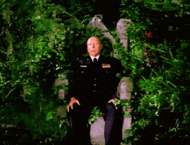 Twin Peaks Major Briggs GIF
