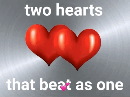 Two Heart That Beat As One Love GIF