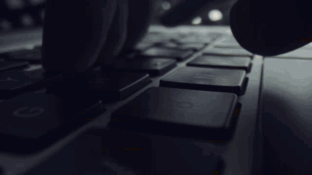Typing Zero Contact GIF