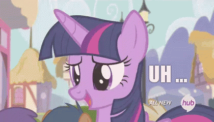 Uh Nope - My Little Pony GIF