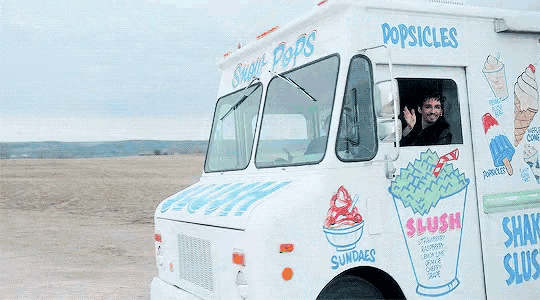 Umbrella Academy Ice Cream Truck GIF