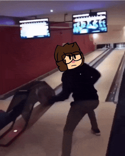 Un-named Show Bowling GIF