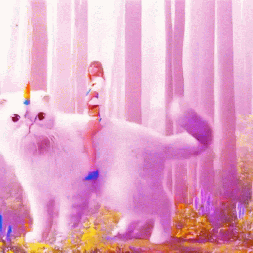 Unicorn Cat GIF