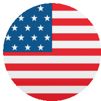 United States Flags Sticker