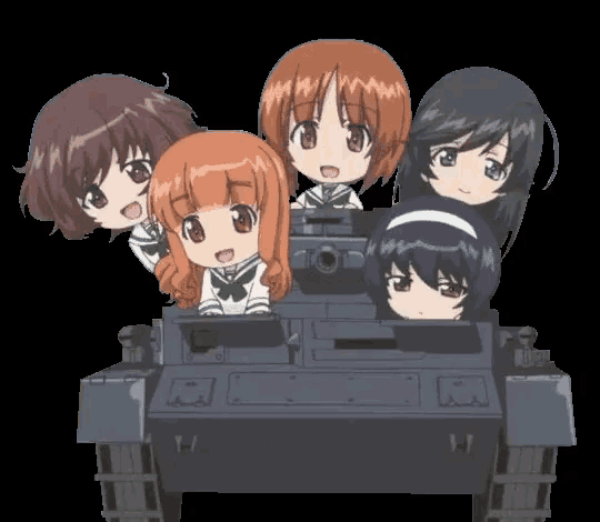 アニメ　タンク　ストライクウィッチーズ GIF
