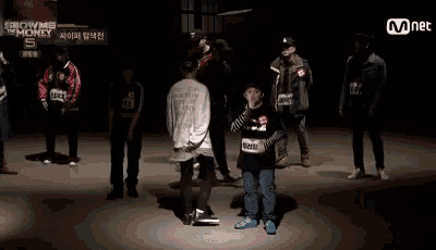 쇼미더머니 쇼미 더 머니 사이퍼 싸이퍼 GIF