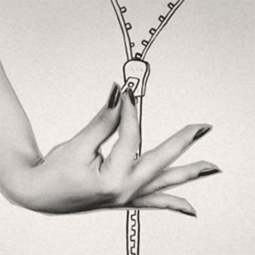 Unzip John Lennon GIF