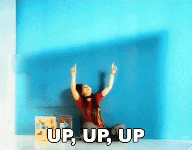 Up Up Up Shania Twain GIF