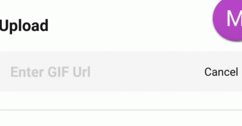 Upload Tenor GIF