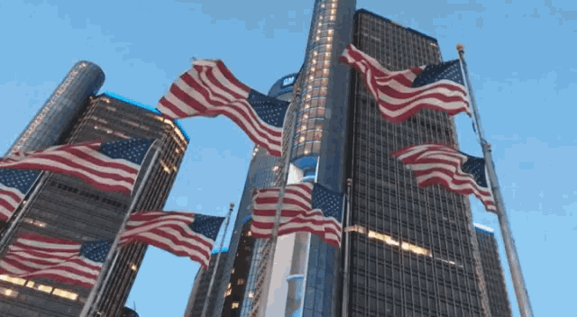 Us Flag Flag GIF