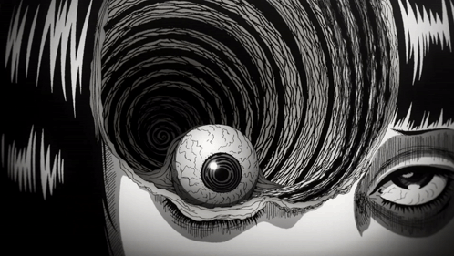 Uzumaki Spiral Into Horror GIF