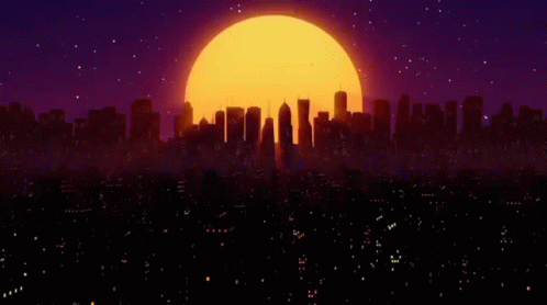 Vaporwave Synthwave GIF