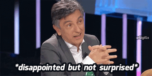 Vincenzo Salemme Disappointed GIF