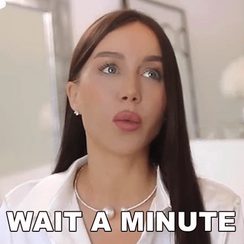 Wait A Minute Lisa Alexandra GIF