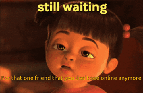 Waiting Friend GIF