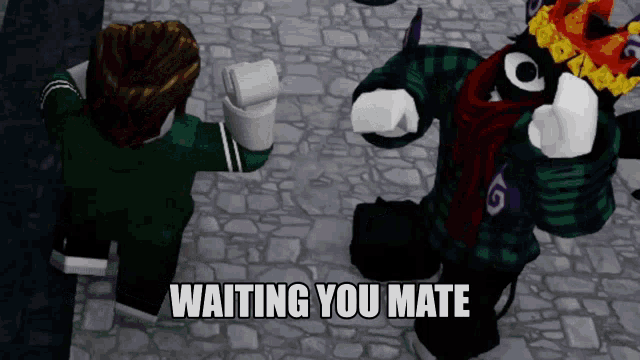 Waiting You Mate GIF